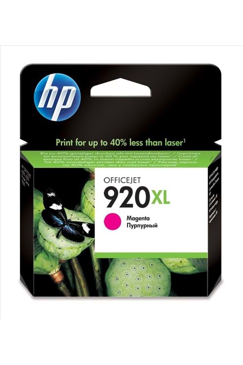 Hp 920xl Orijinal Kırmızı Kartuş 6000 6500 7000n 7500 | Cd973ae