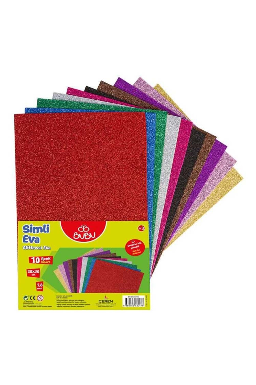 Bu-bu simli Eva 20x30 Cm 10 Renk