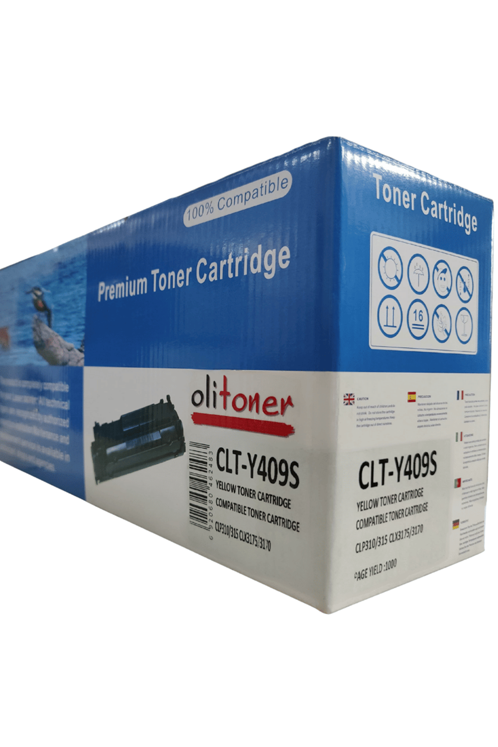Olitoner | Clt-y409s 1k Sarı Muadil Toner ( Uyumlu Modeller: Clp310 - Clp315 - Clx3175 - Clx3170 )