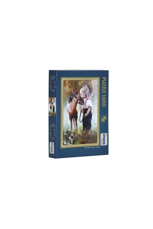 L&z İstanbul 1000 Parça Çocuk & Tay Puzzle 480 X 680 Mm