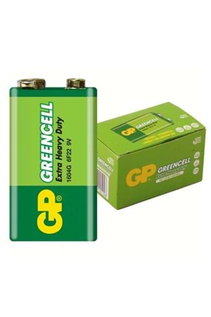 Gp Greencel 9v Çinko Pil | Gp1604g-s1