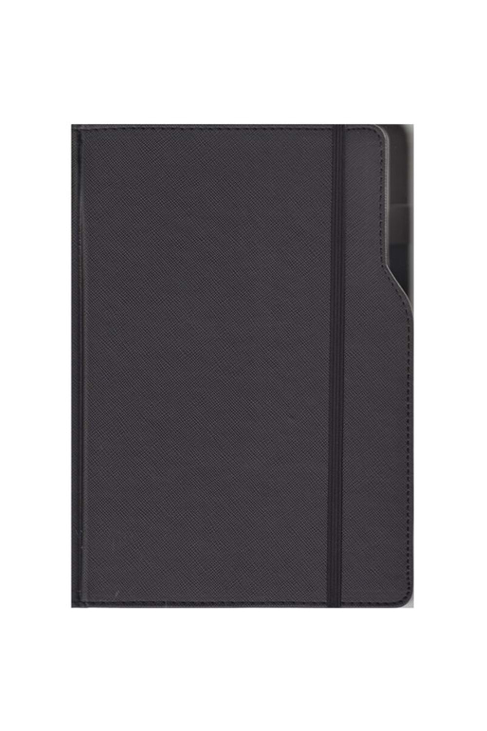 Thermo Deri Kalemlikli Özel Kesim Ajanda Siyah 17x24