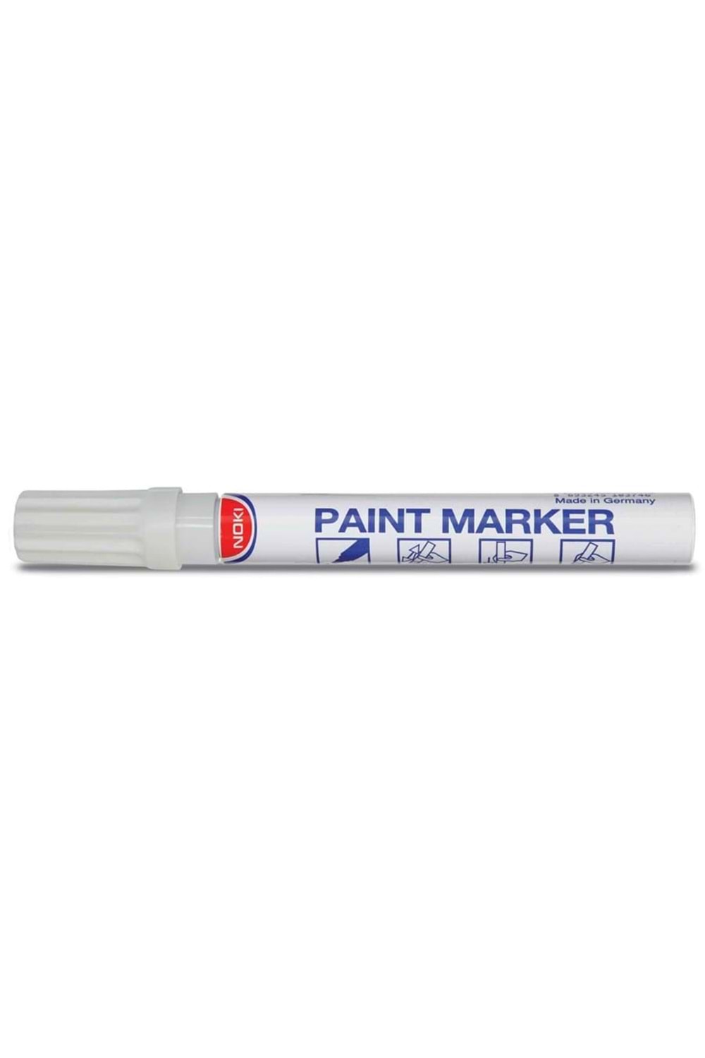 Noki Paint Marker Yuvarlak Uçlu Beyaz Kalem