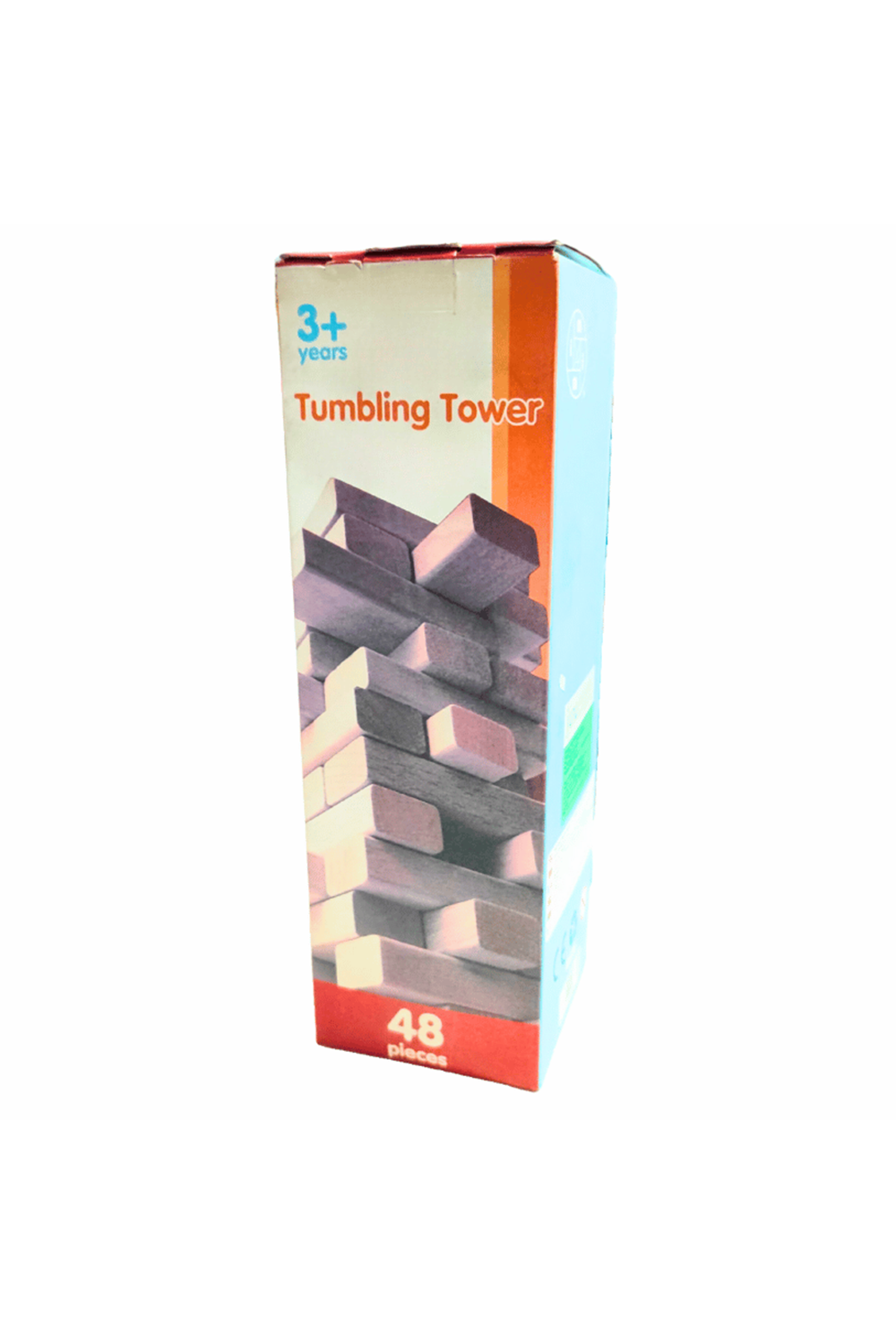 Juno 48 Parça Natural Jenga Tumbling Tower